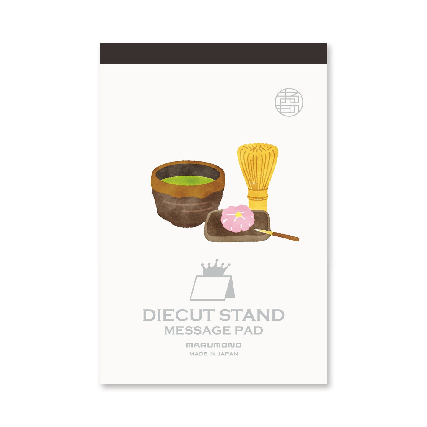 Japanese Culture Die-Cut Stand Message Pad Set – Fuji, Samurai, Kimono & Matcha