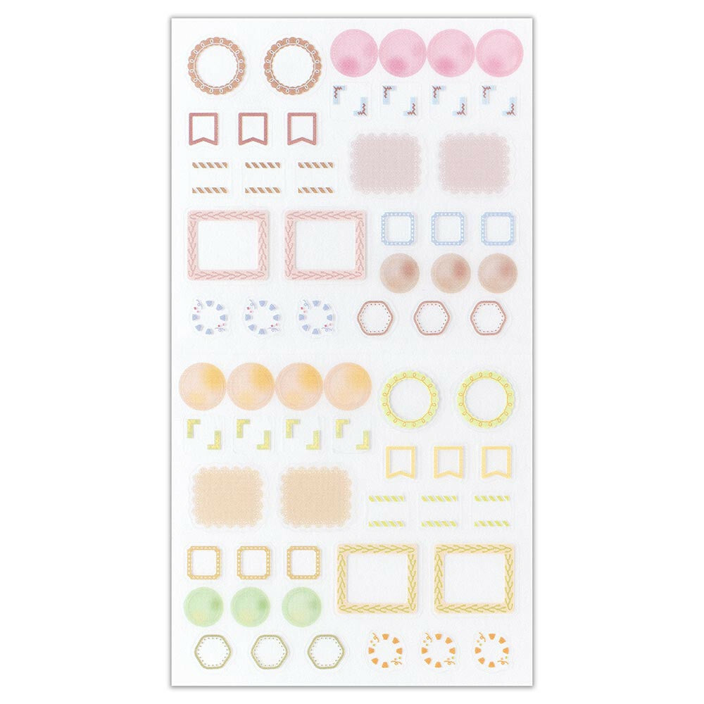 Pastel Planner Sticker Set – Japanese Journal Stickers