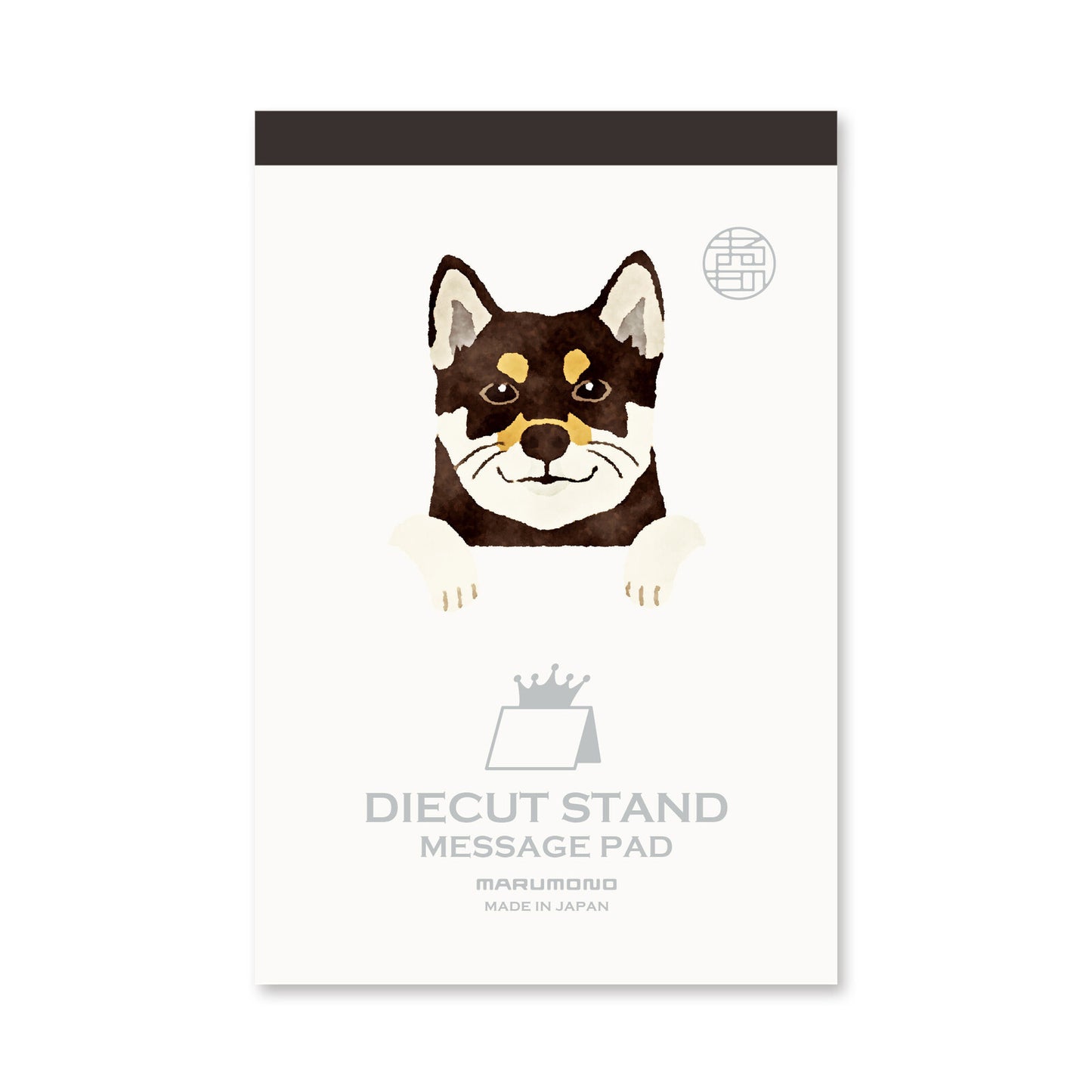 Japanese Dog Die-Cut Stand Message Pad Set – Shiba Inu & Akita Inu