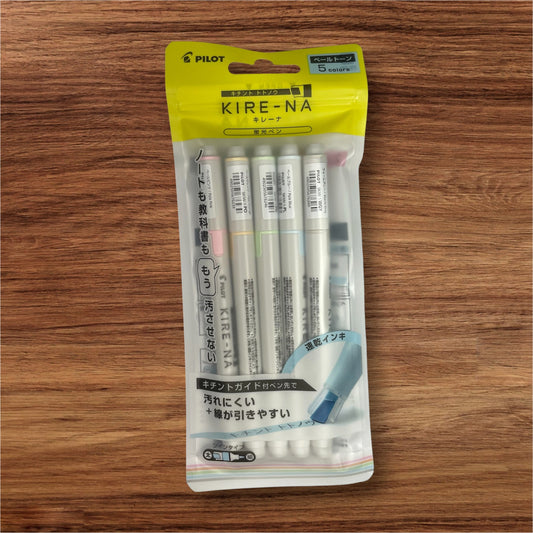 PILOT KIRE-NA Pastel Highlighter Set – Japanese Stationery