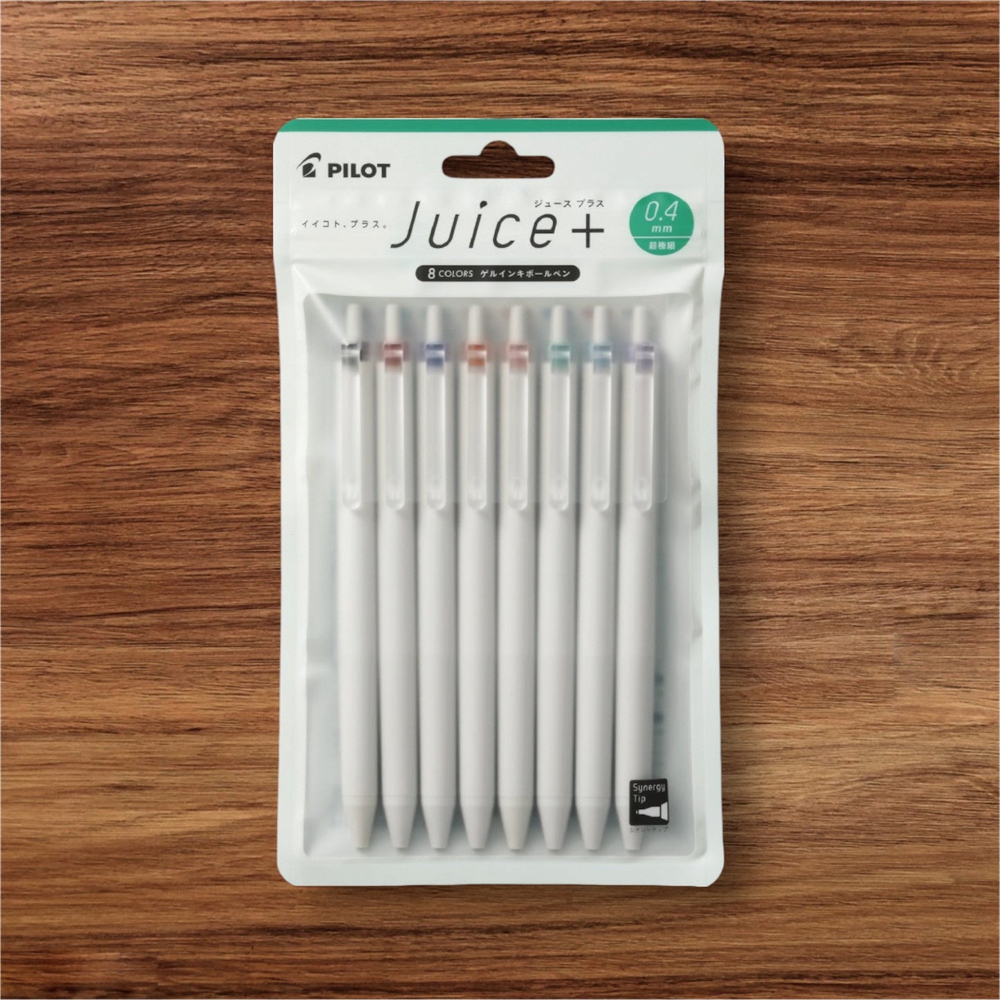 PILOT Juice+ 0.4mm Gel Pen Set – 8 Colors Japanese Stationery